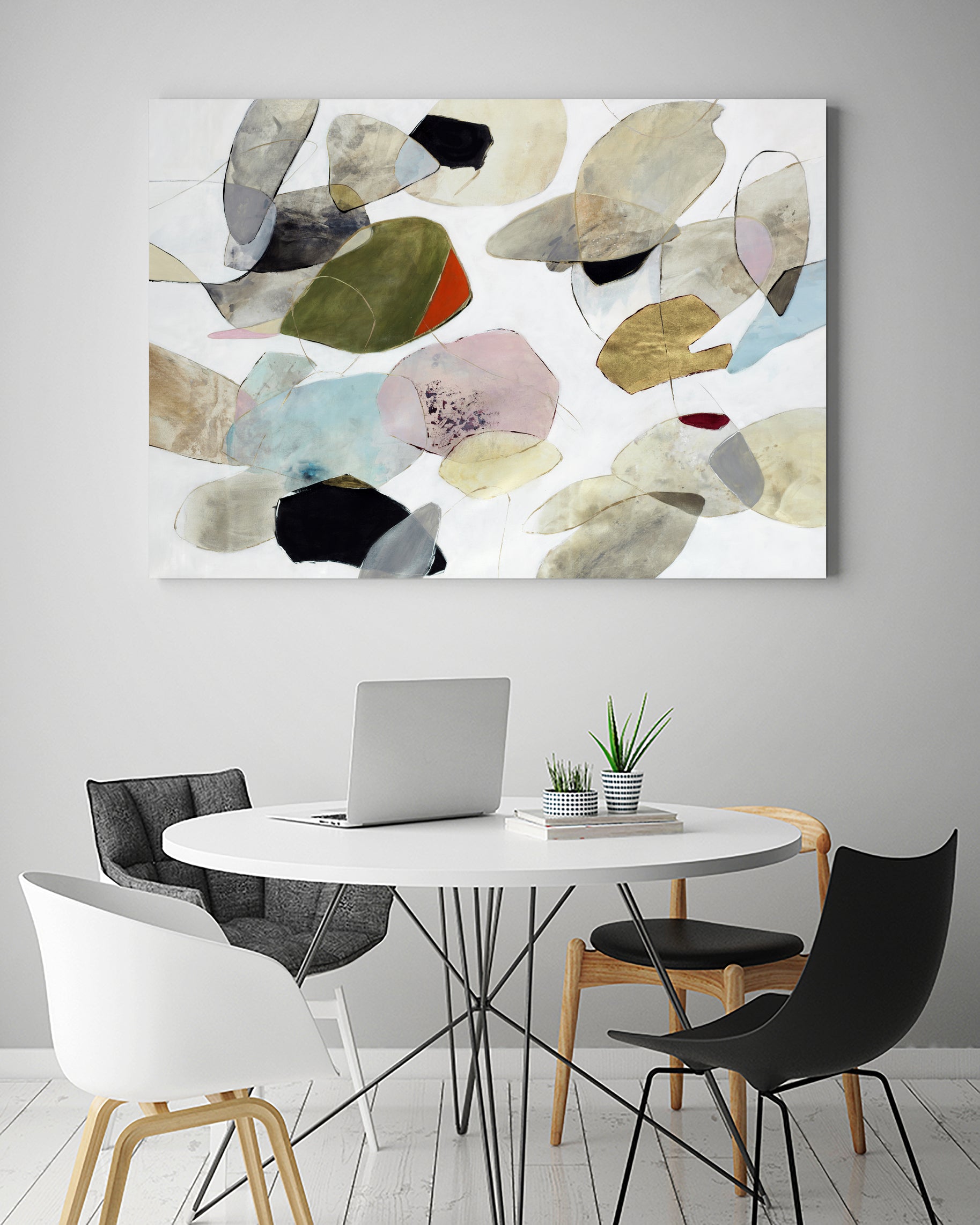 Roam by Daleno Art on GIANT ART - red shape