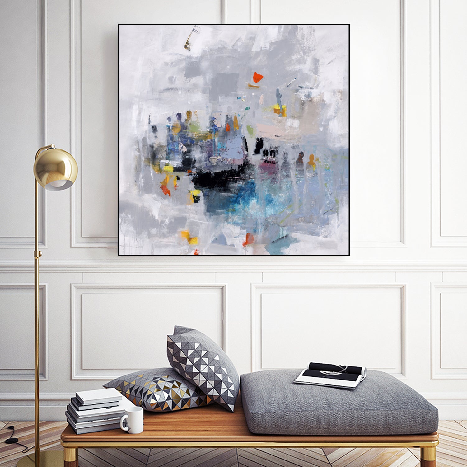 Scattered Thoughts by Daleno Art on GIANT ART - absrtact