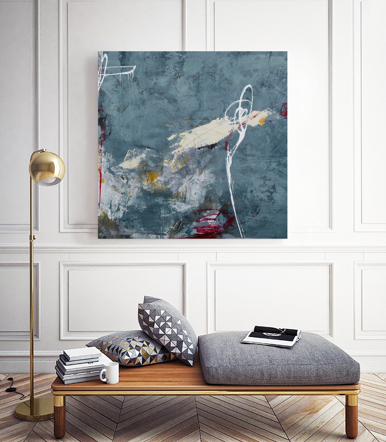 Making Heads or Tails II by Daleno Art on GIANT ART -  abstract