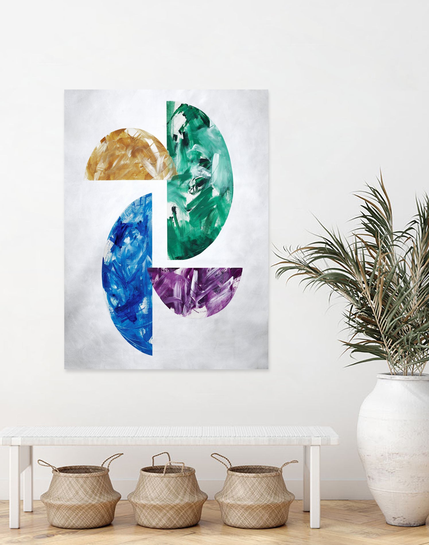 Playing Simon by Daleno Art on GIANT ART - abstract