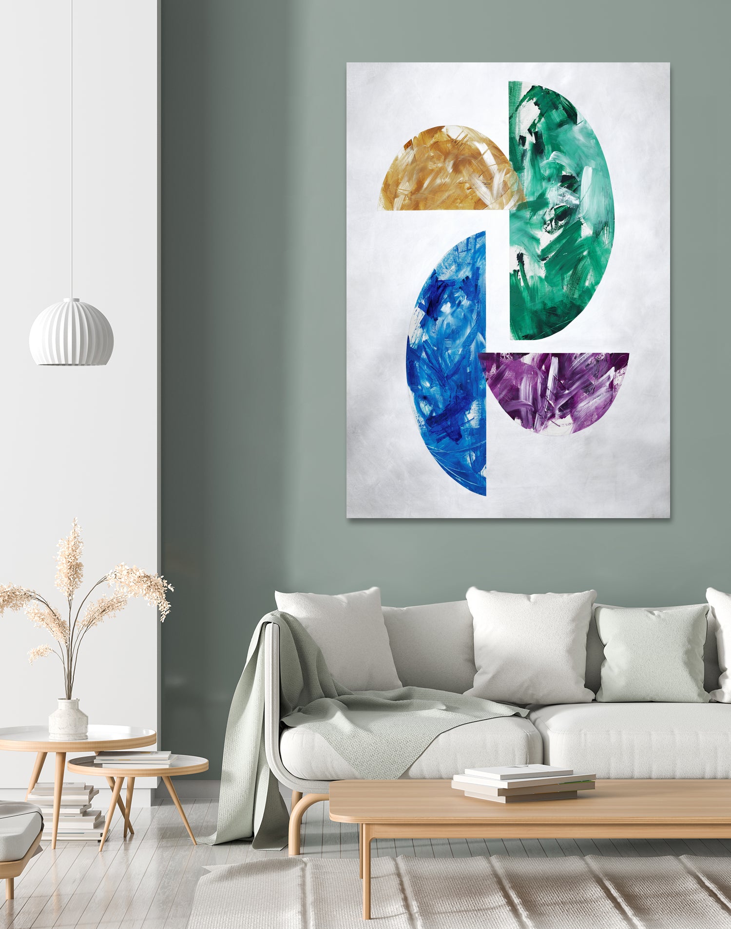 Playing Simon by Daleno Art on GIANT ART - abstract