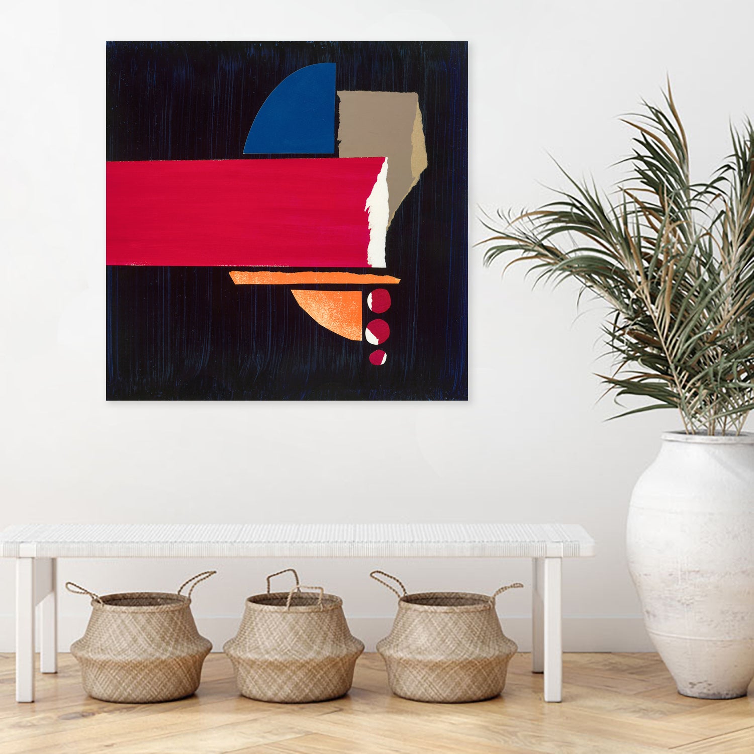 Shape Shifter No.4 by EJ Studio on GIANT ART - white abstract pattern