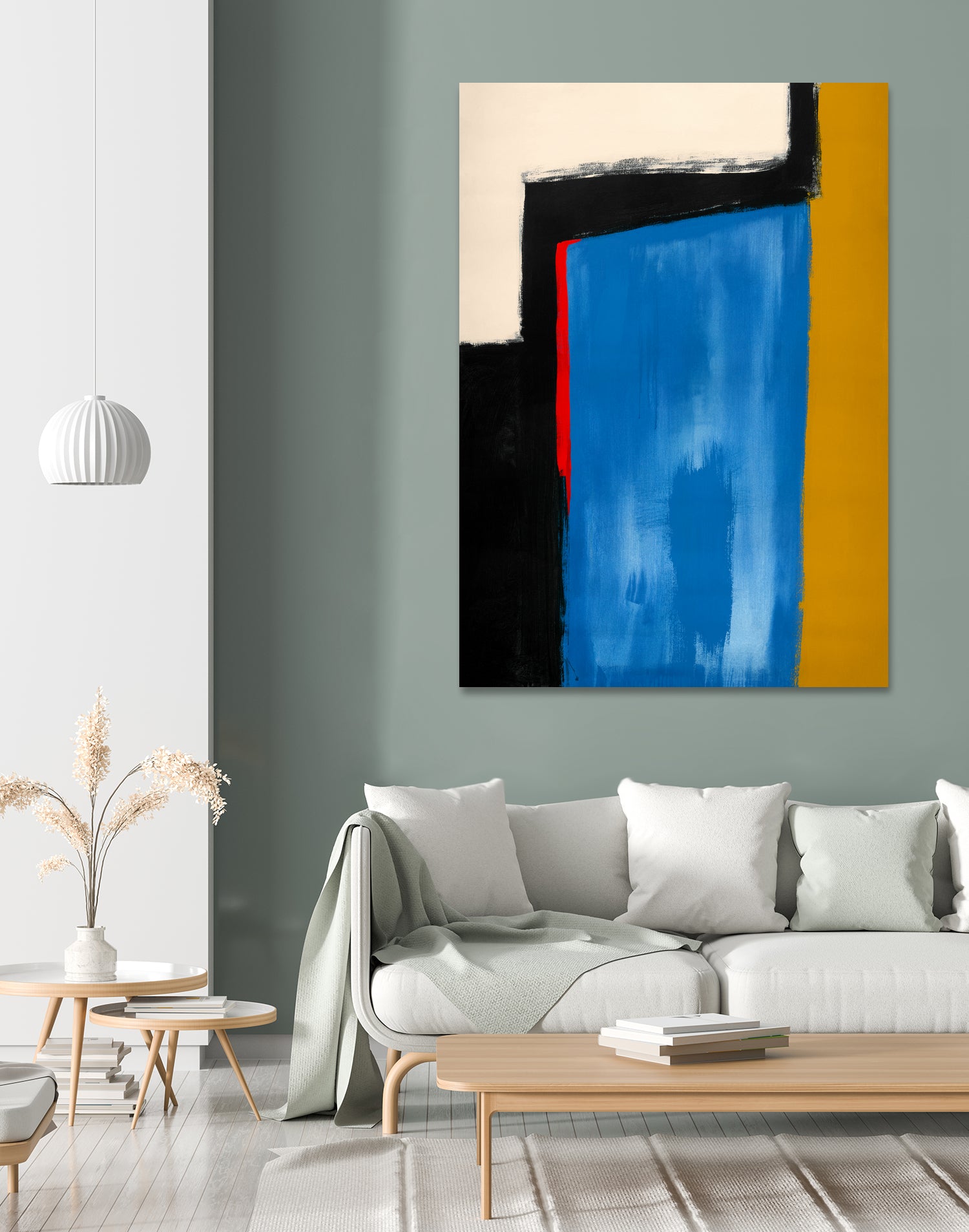 Block Field 5 by Jo Stearns on GIANT ART - black abstract pattern