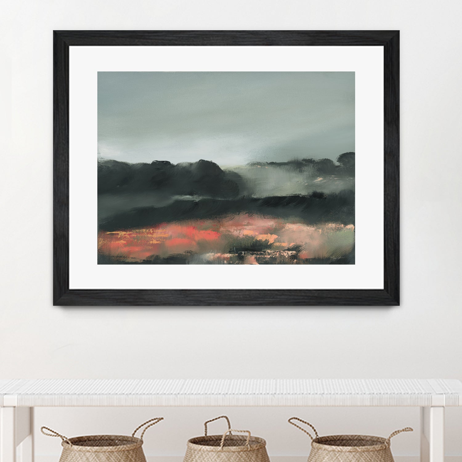 Ruby Meadow by Maggie Sackmann on GIANT ART - abstract