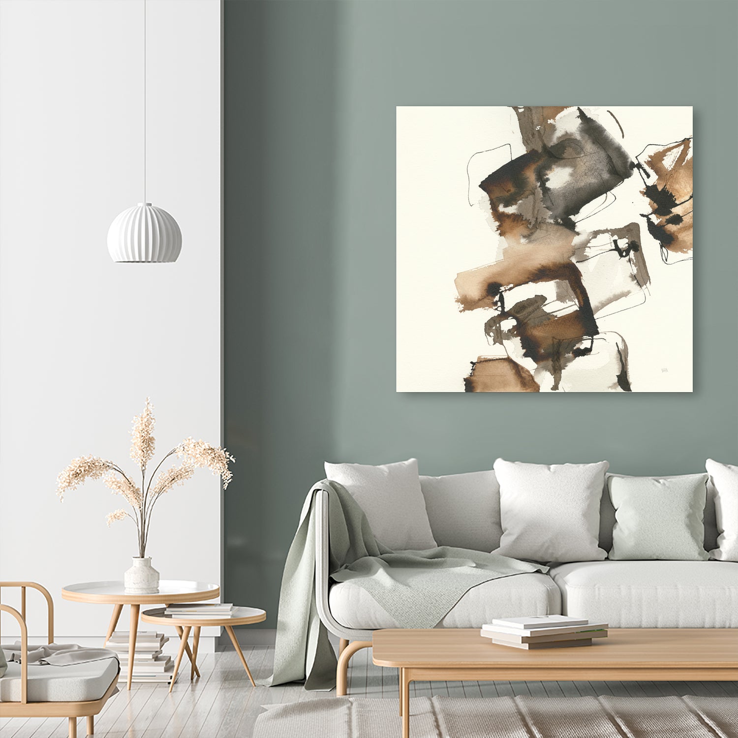 Stacked I by Chris Paschke on GIANT ART - black abstract