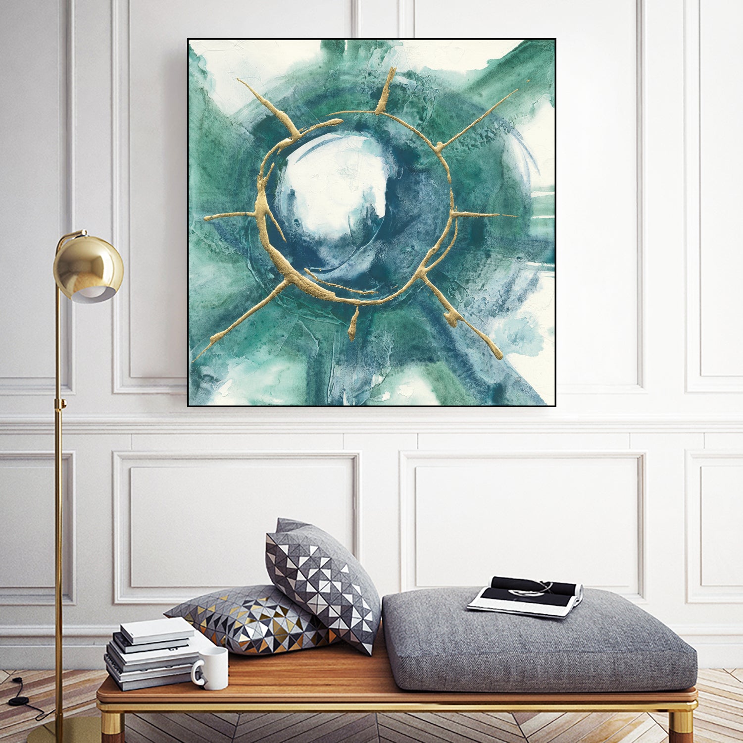 Dharma wheel II  by Chris Paschke on GIANT ART