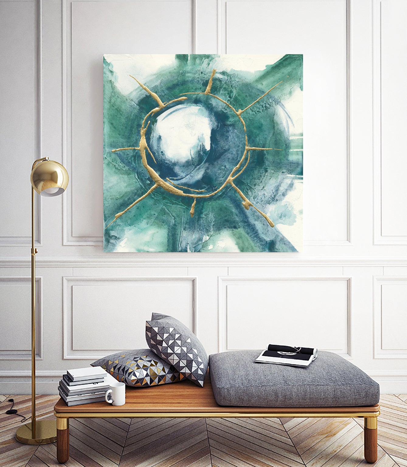 Dharma wheel II  by Chris Paschke on GIANT ART