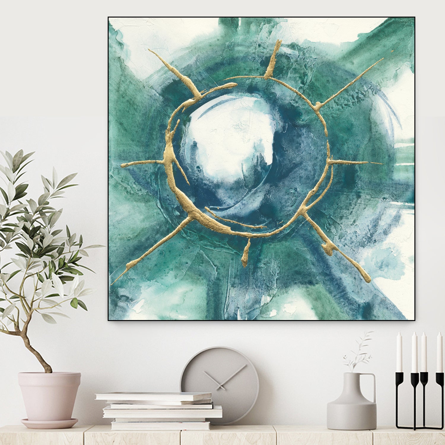 Dharma wheel II  by Chris Paschke on GIANT ART