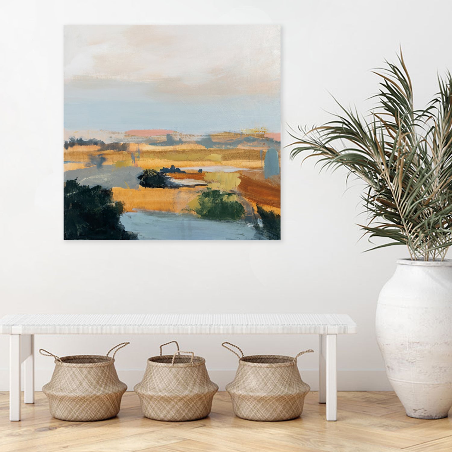 Dreams Out West by Pamela Munger on GIANT ART - green abstract