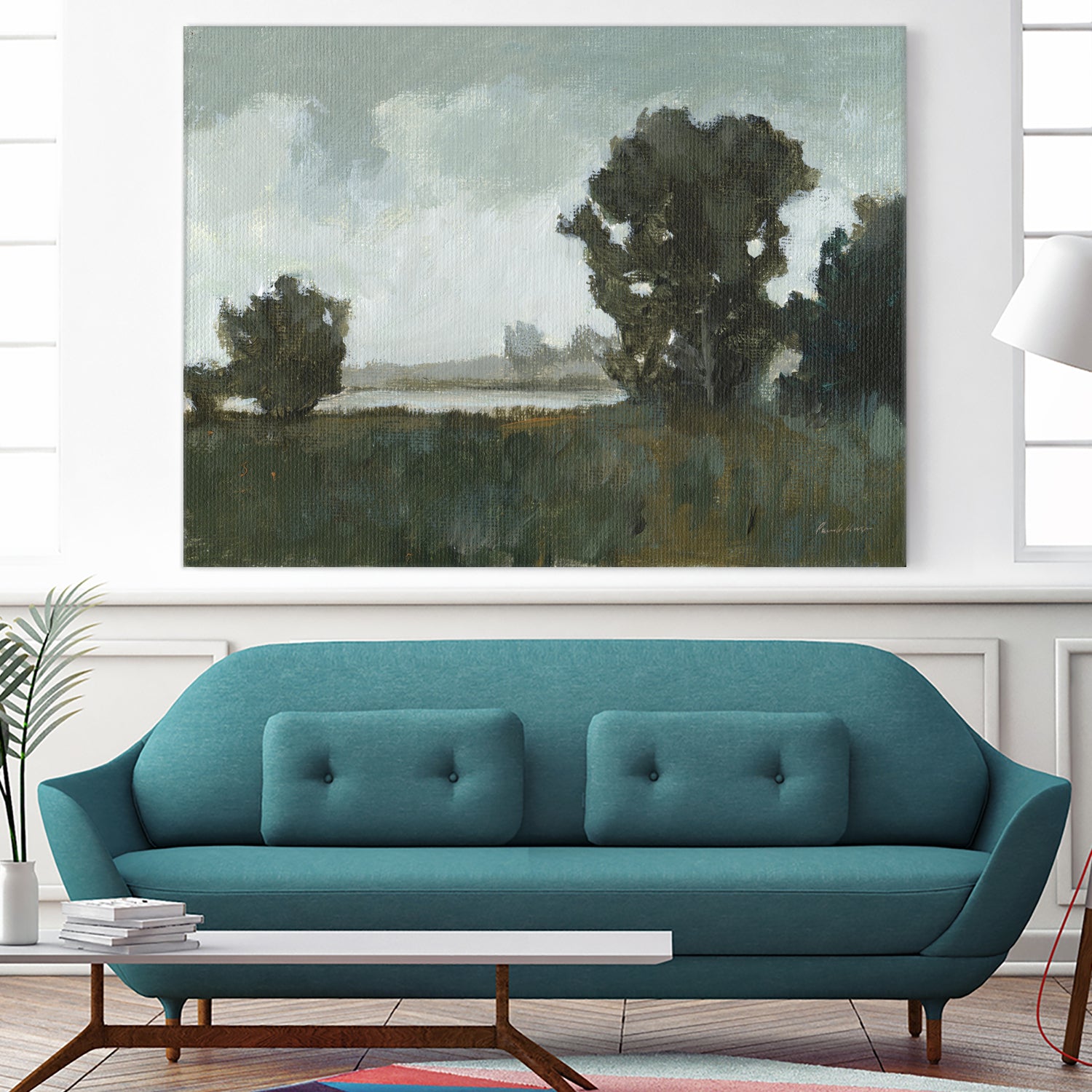 Waterway by Pamela Munger on GIANT ART - black