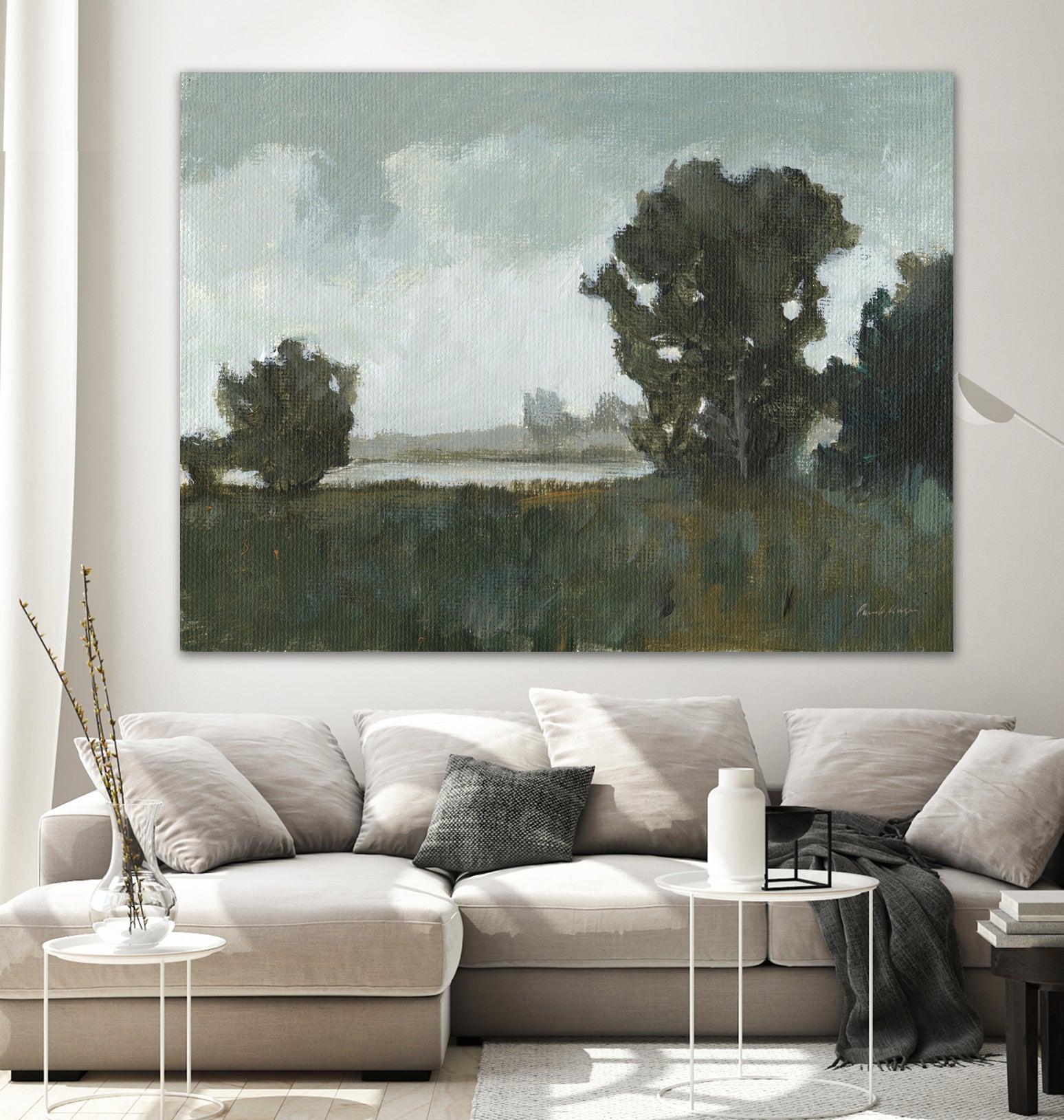 Waterway by Pamela Munger on GIANT ART - black