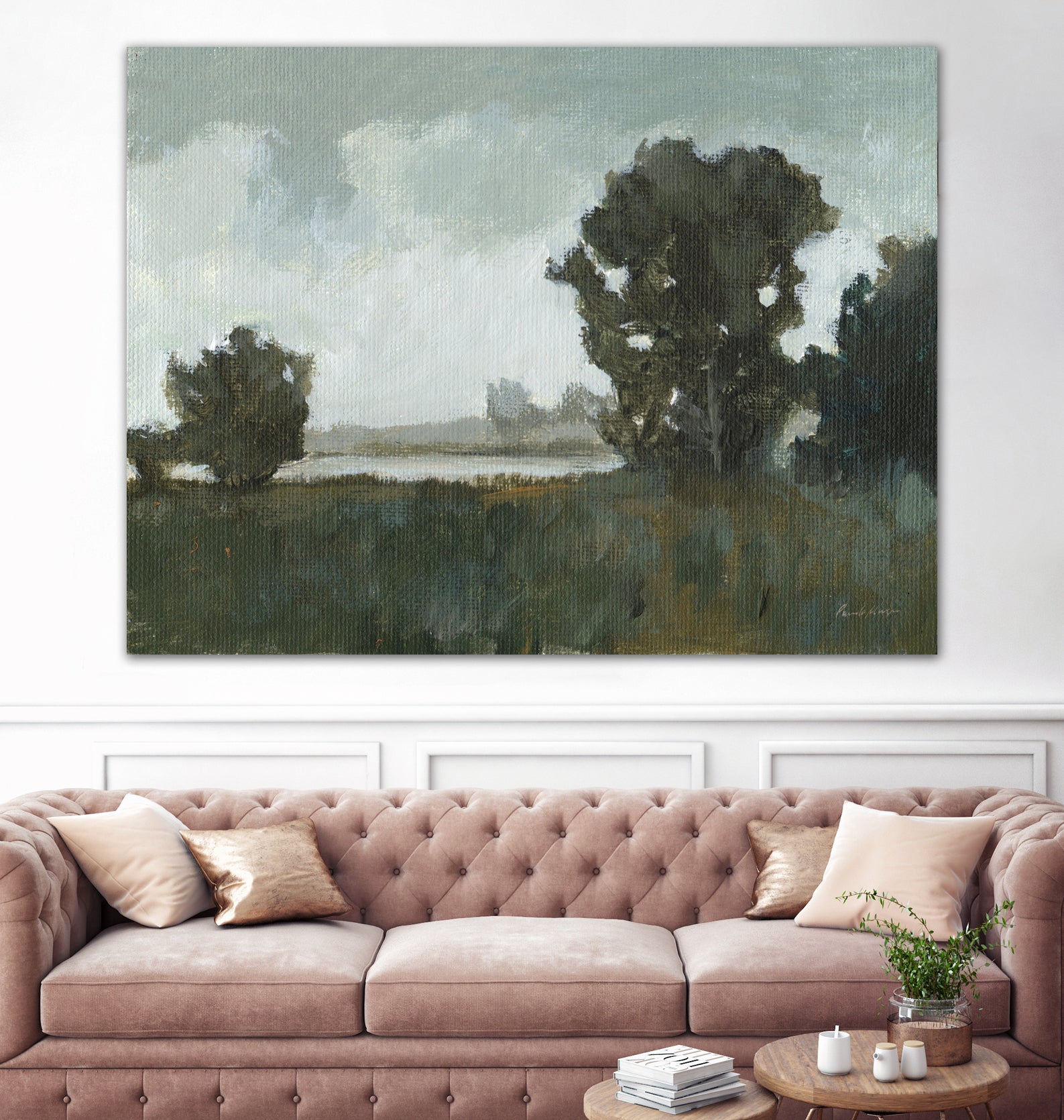 Waterway by Pamela Munger on GIANT ART - black