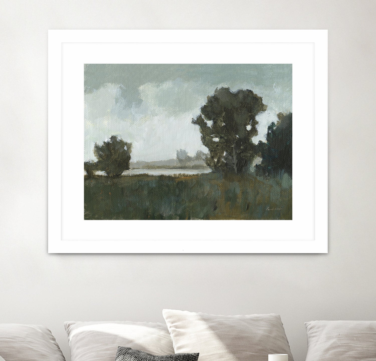 Waterway by Pamela Munger on GIANT ART - black