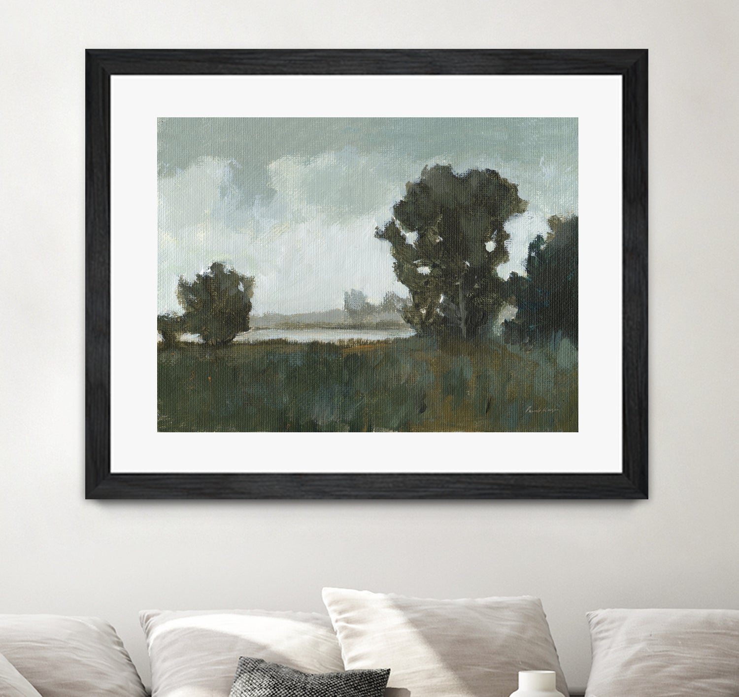Waterway by Pamela Munger on GIANT ART - black