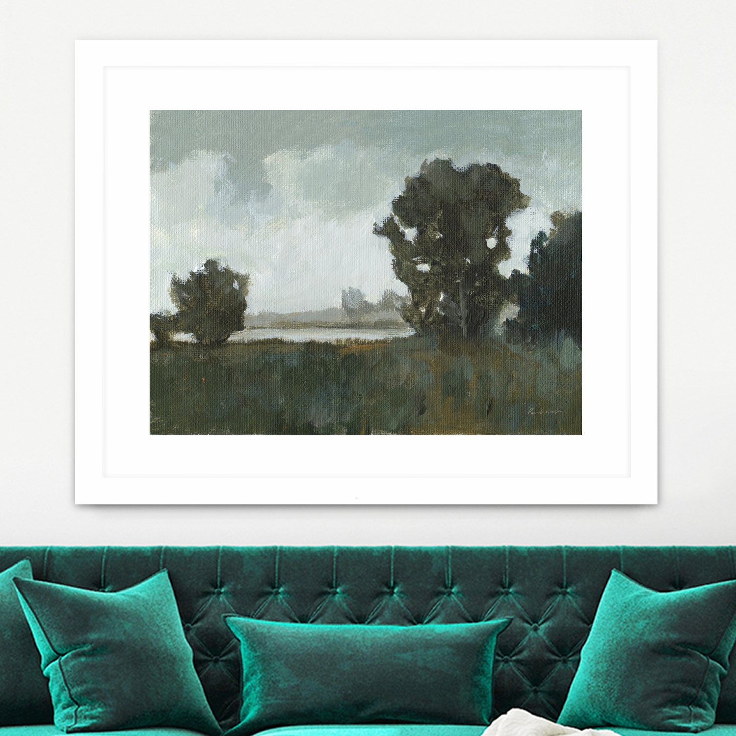 Waterway by Pamela Munger on GIANT ART - black