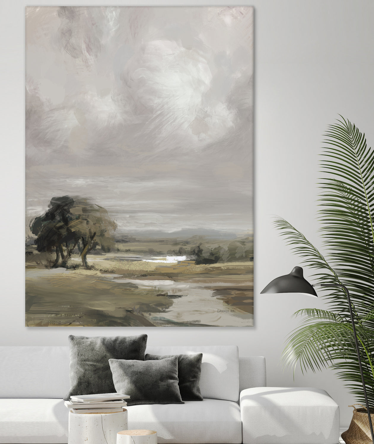 French Countryside by Danhui Nai on GIANT ART - brown