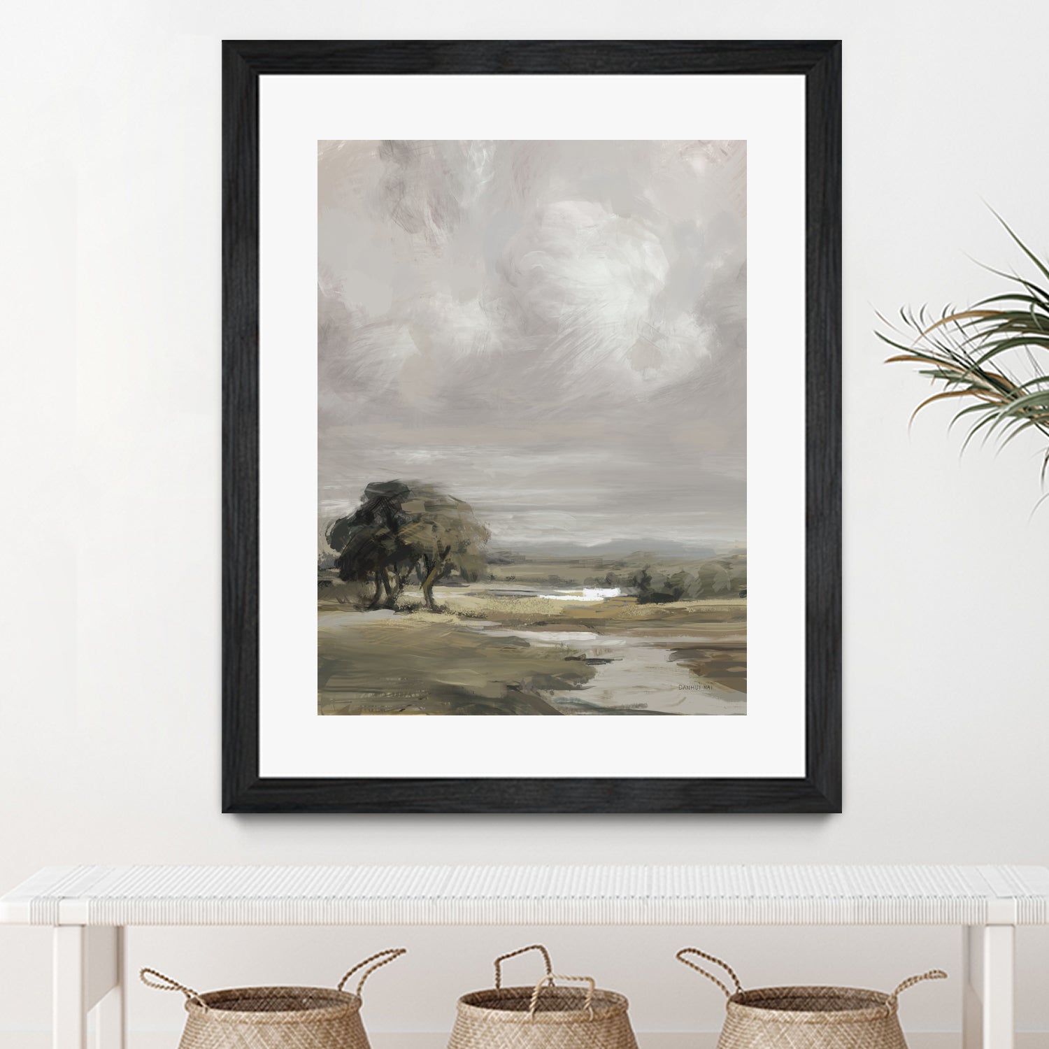 French Countryside by Danhui Nai on GIANT ART - brown