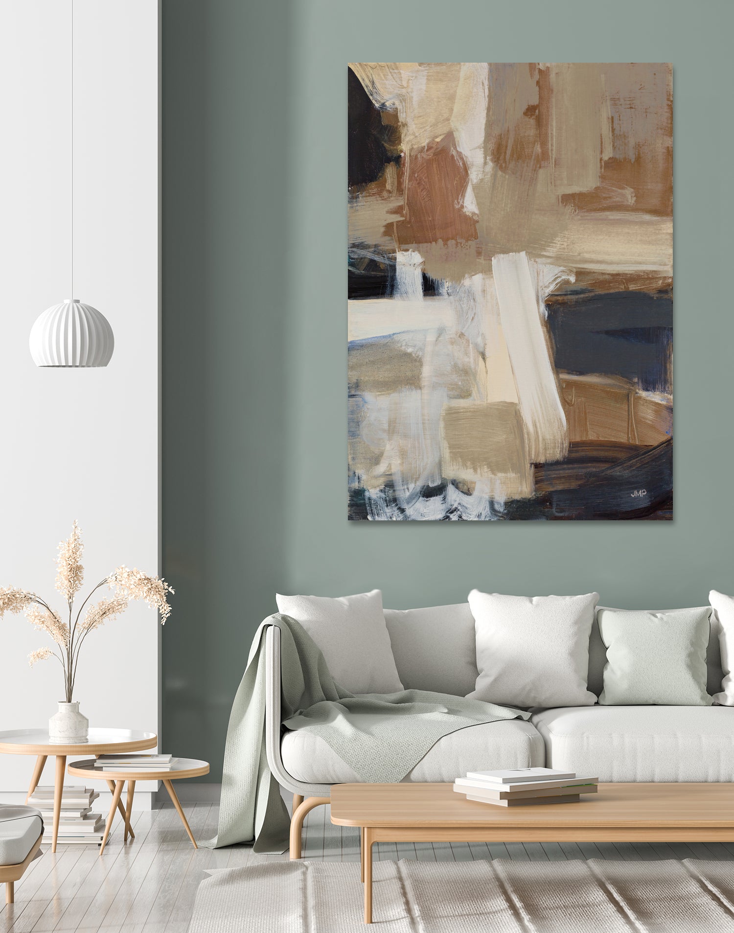 Beale Street Abstract I Brown by Julia purinton on GIANT ART - brown abstract