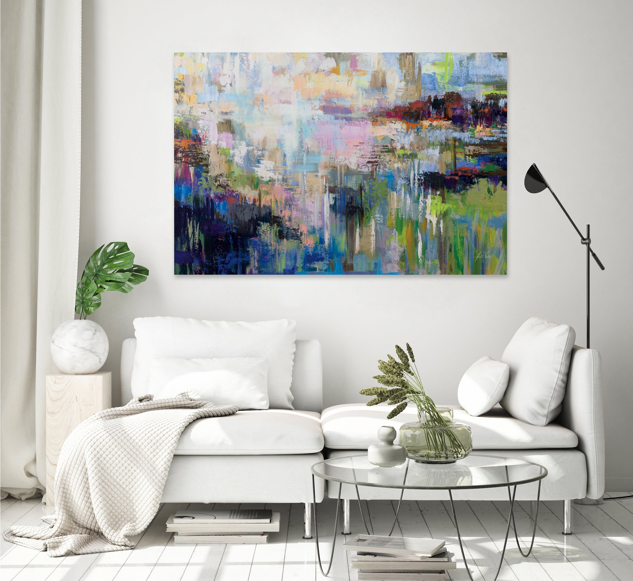 Forecast by Jeanette Vertentes on GIANT ART - black abstract