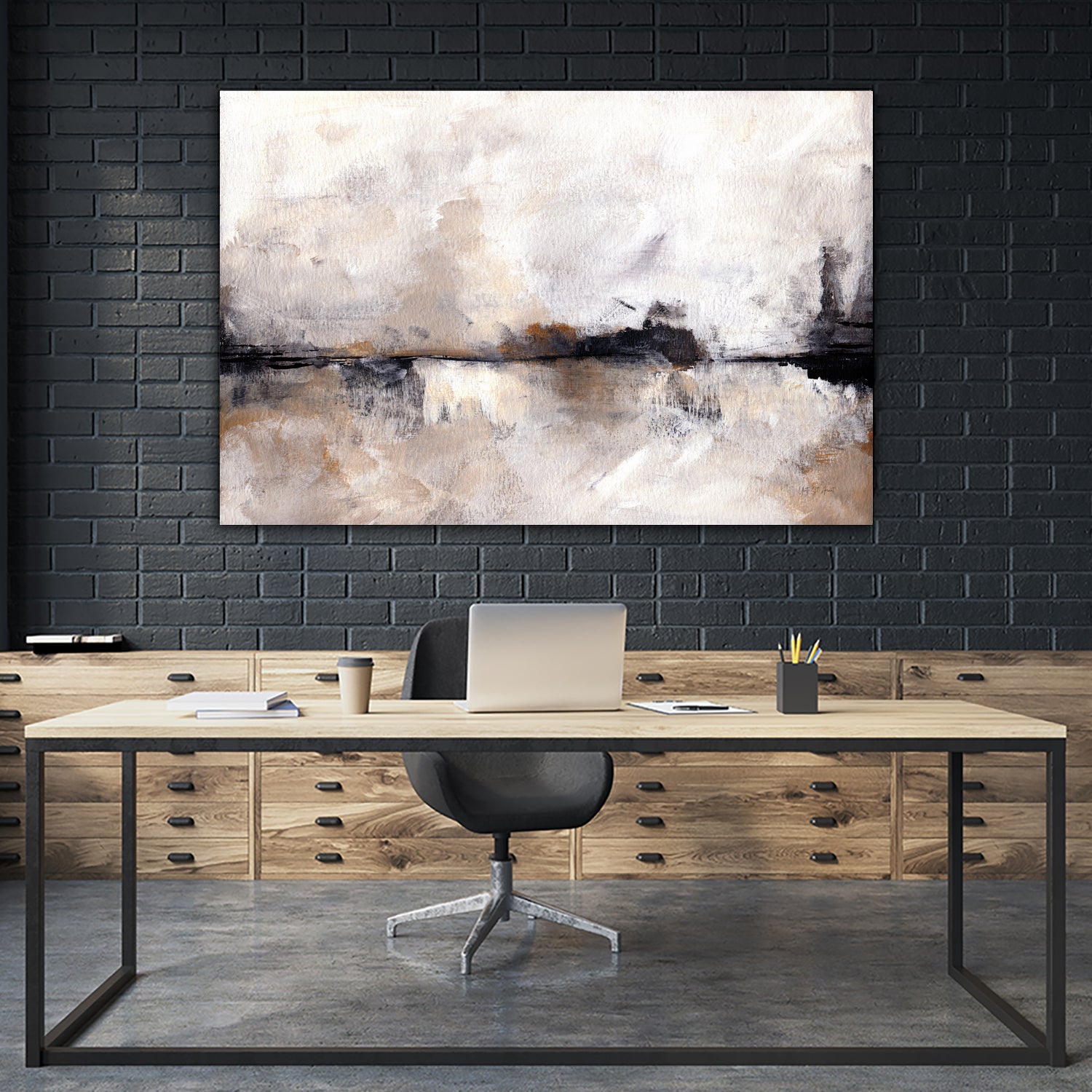 Abstract Landscape by Yvette St. Amant on GIANT ART - abstract