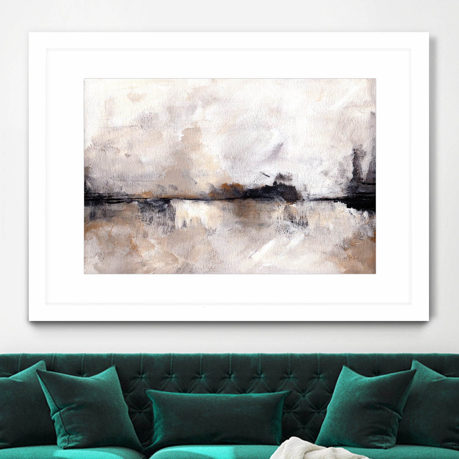 Abstract Landscape by Yvette St. Amant on GIANT ART - abstract