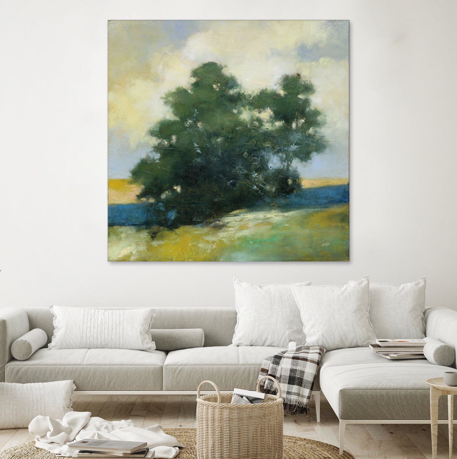 Solitary by Julia Purinton on GIANT ART - blue