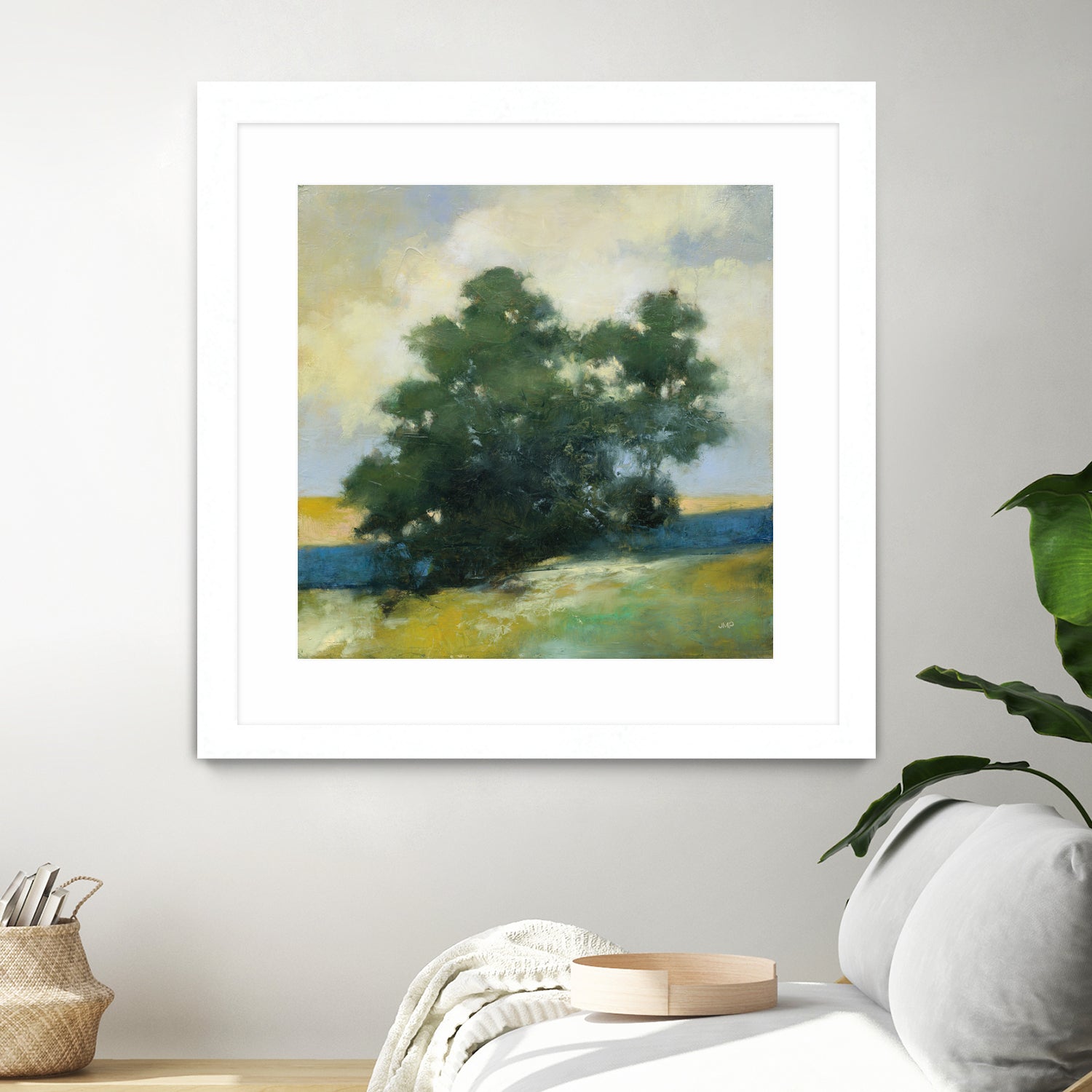 Solitary by Julia Purinton on GIANT ART - blue