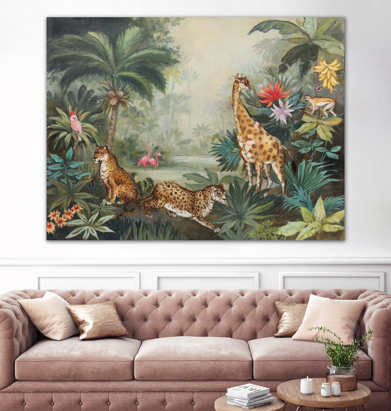 Jungle Life by Julia Purinton on GIANT ART - multi botanical floral