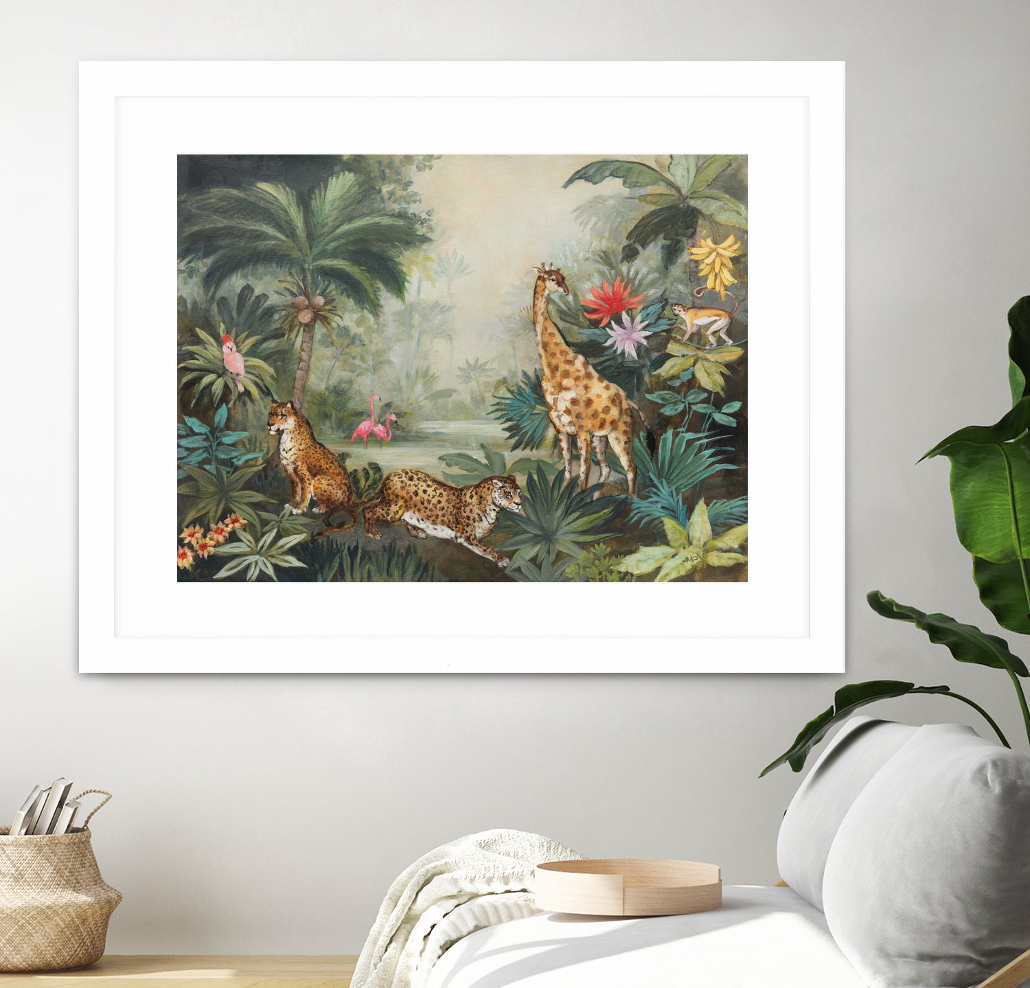 Jungle Life by Julia Purinton on GIANT ART - multi botanical floral