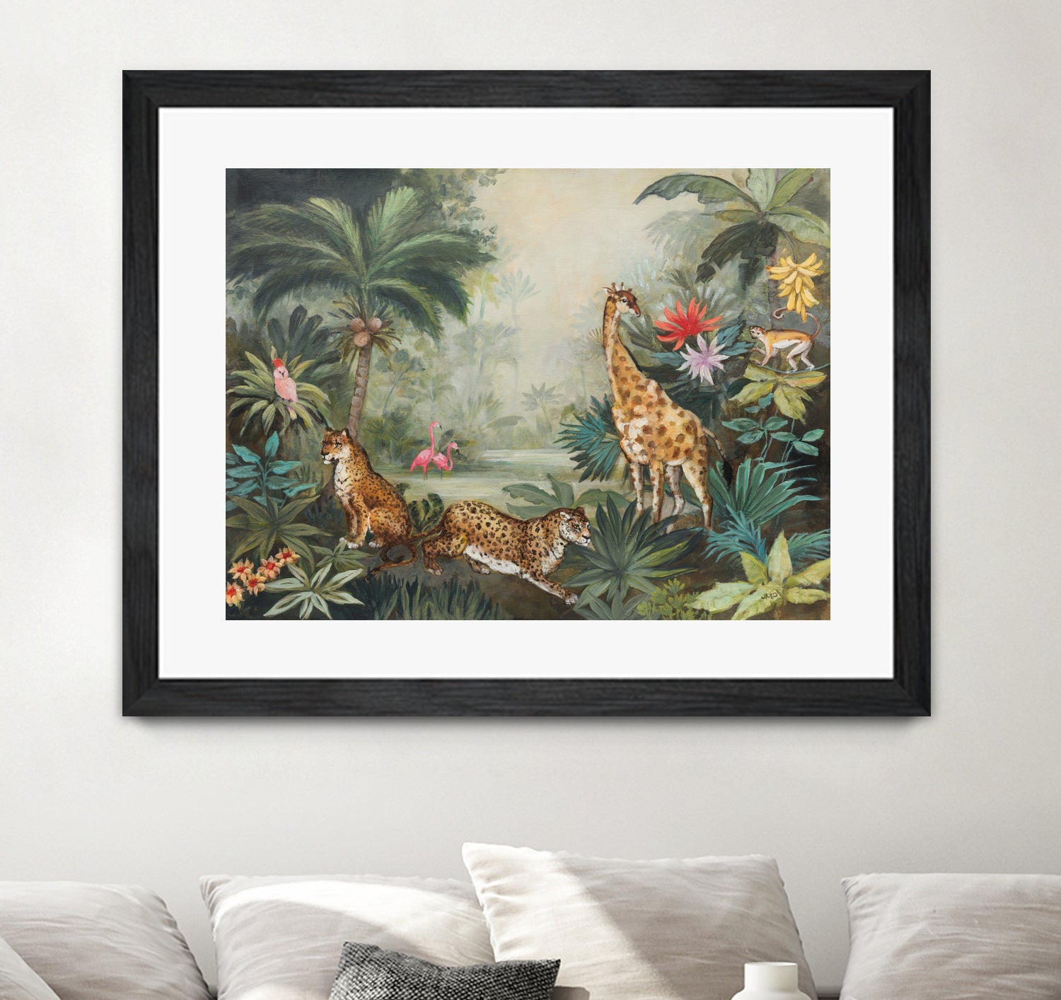 Jungle Life by Julia Purinton on GIANT ART - multi botanical floral