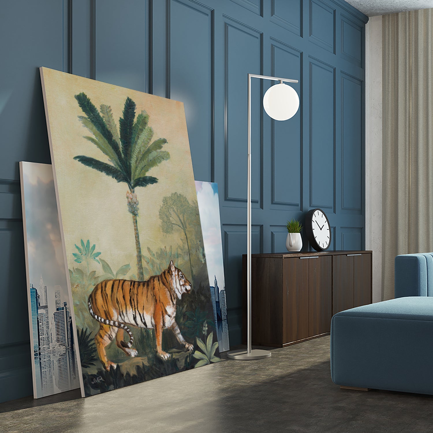 King of the Jungle I by Julia Purinton on GIANT ART - big cats