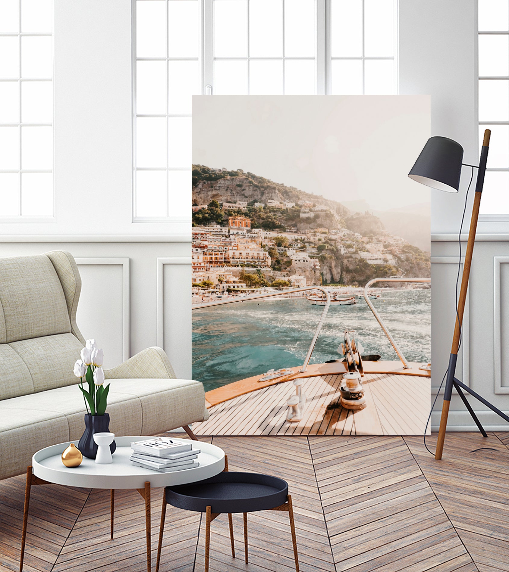 Marmorata by Broadway, Krista on GIANT ART - landscapes boats