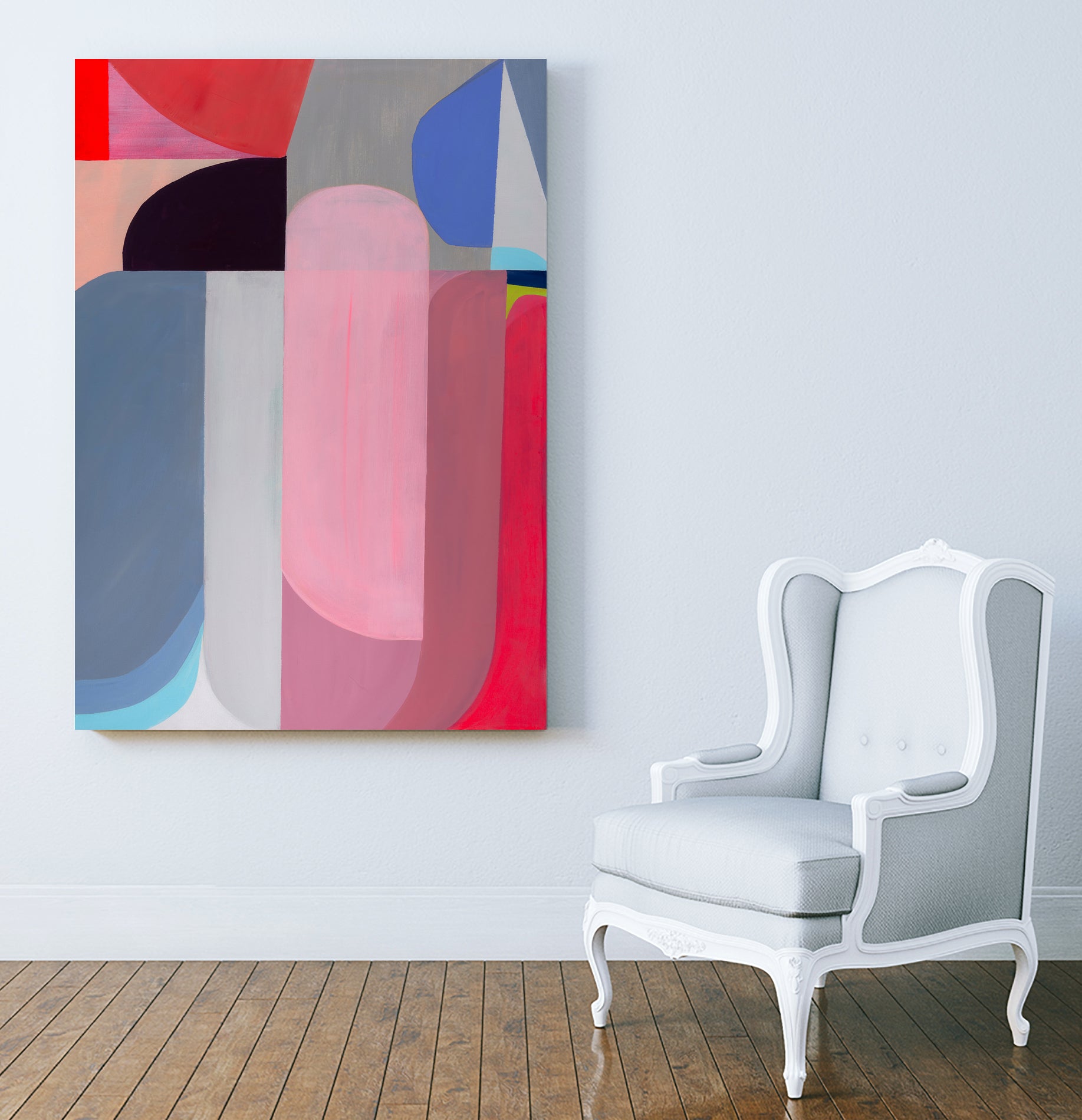 Traumerei by Marion Griese on GIANT ART - pink abstract