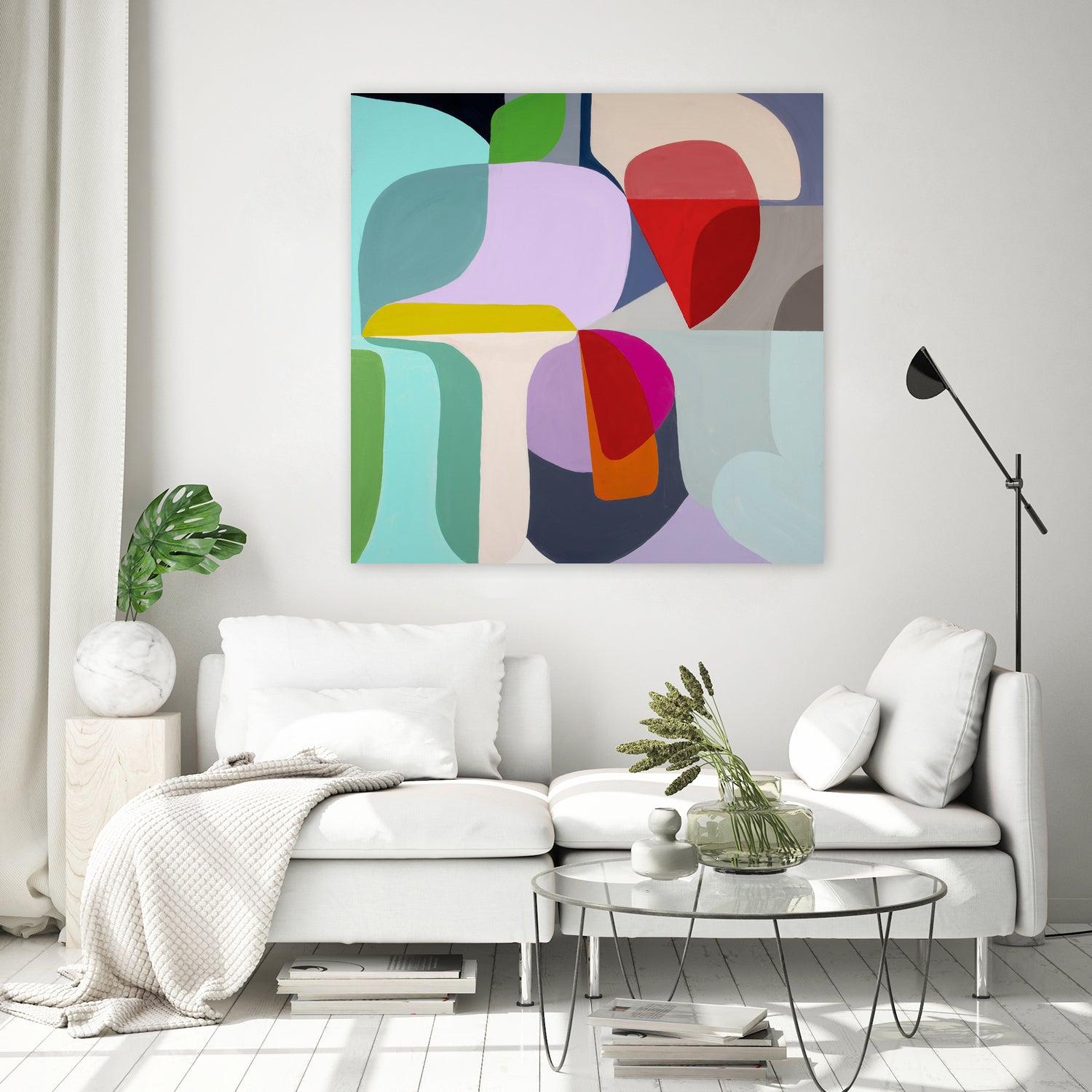 Breaking Ground by Marion Griese on GIANT ART - red abstract