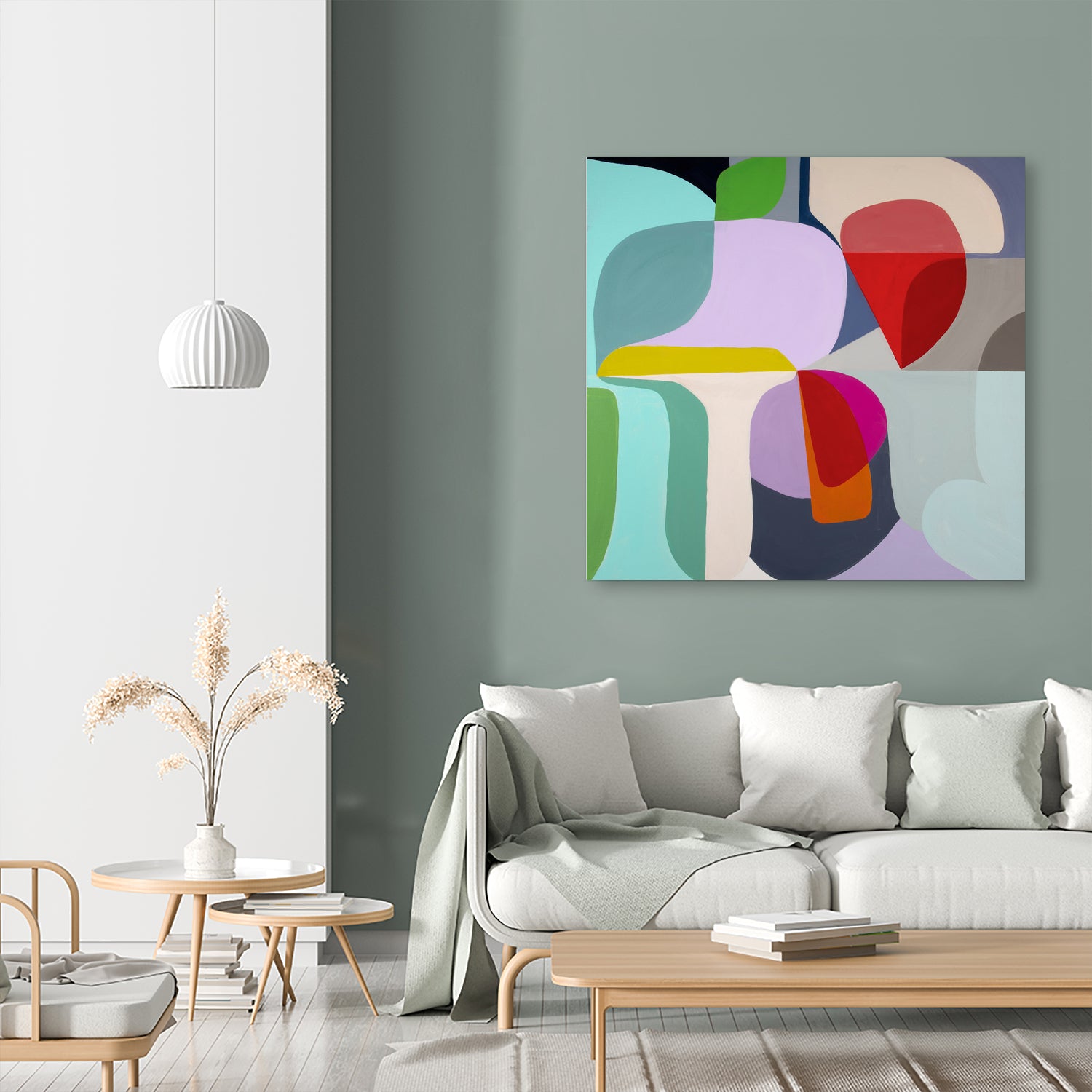 Breaking Ground by Marion Griese on GIANT ART - red abstract