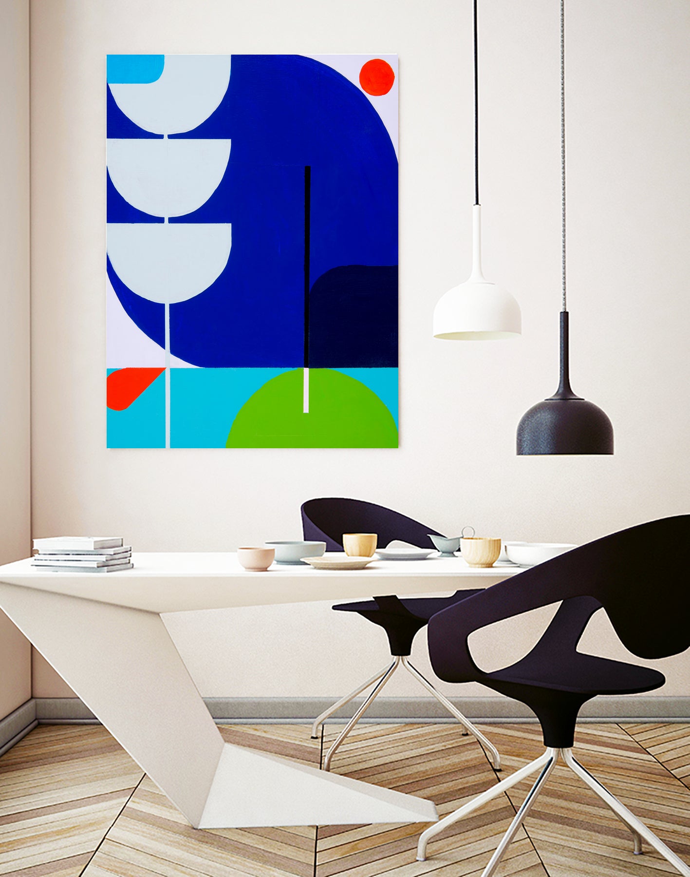 Running Towards the Sun 8 by Marion Griese on GIANT ART - red abstract