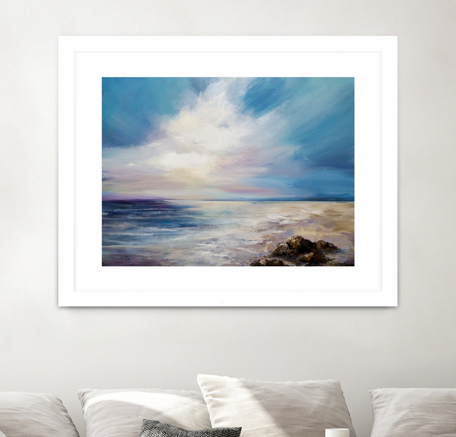 Blush of Dawn by Karen Hale on GIANT ART - gold landscapes