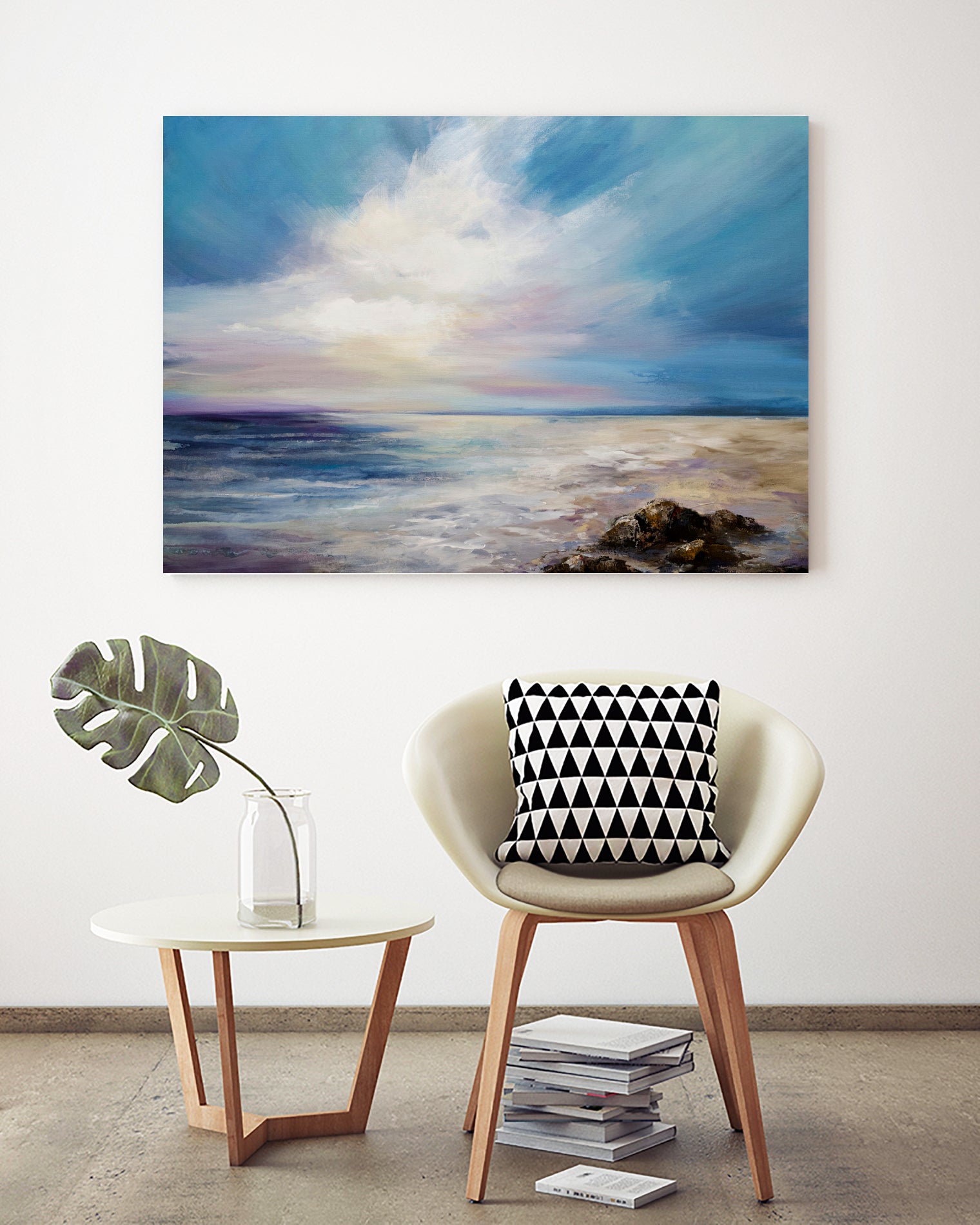 Blush of Dawn by Karen Hale on GIANT ART - gold landscapes