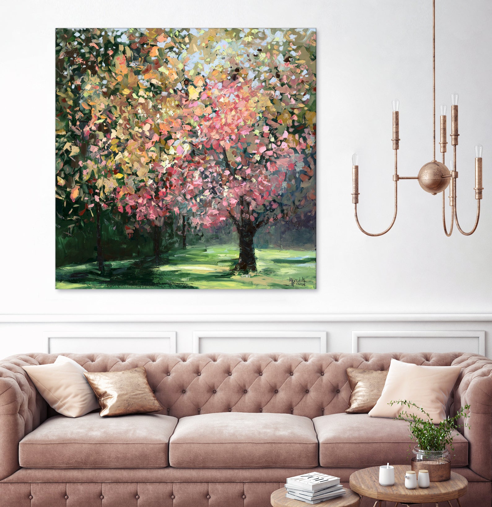 Nana Glen by Meredith Howse on GIANT ART - green abstracts