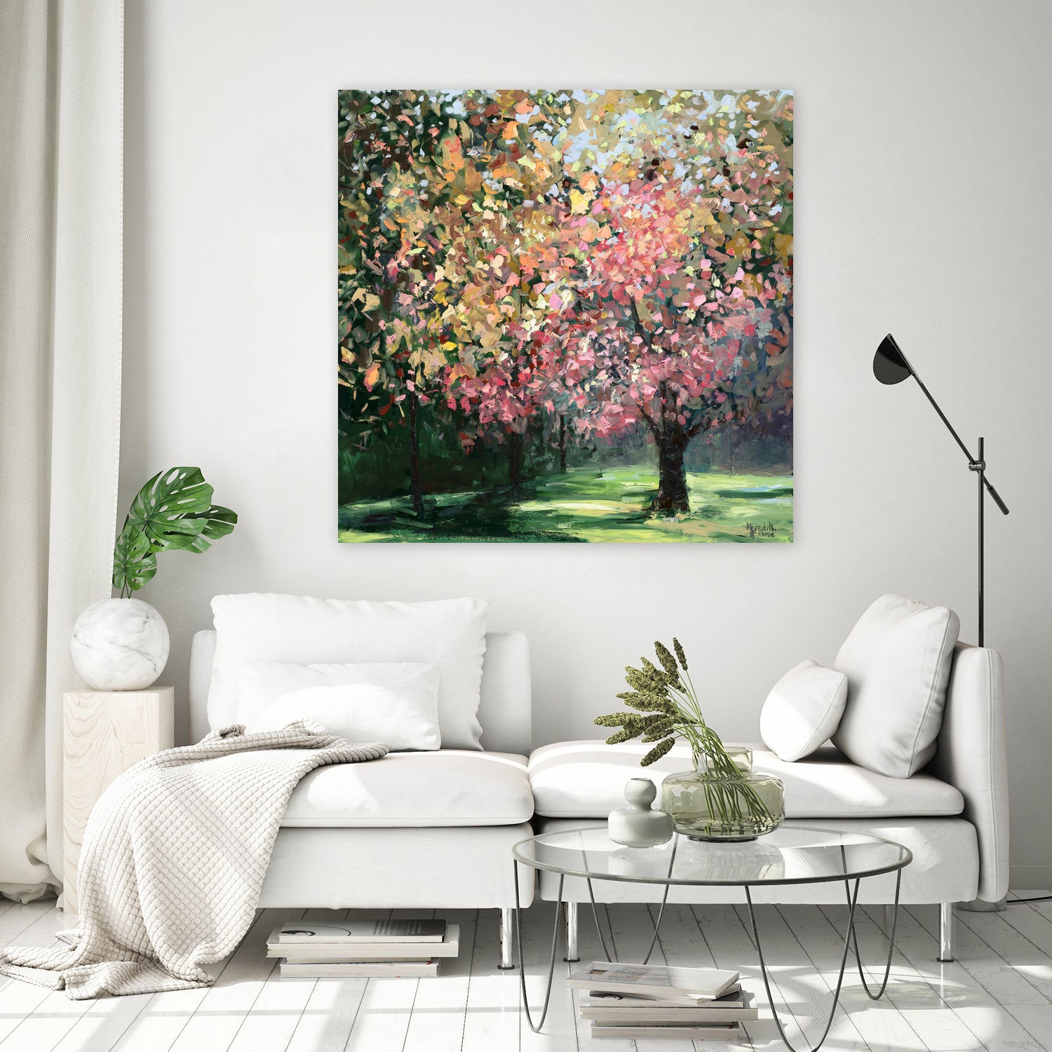 Nana Glen by Meredith Howse on GIANT ART - green abstracts