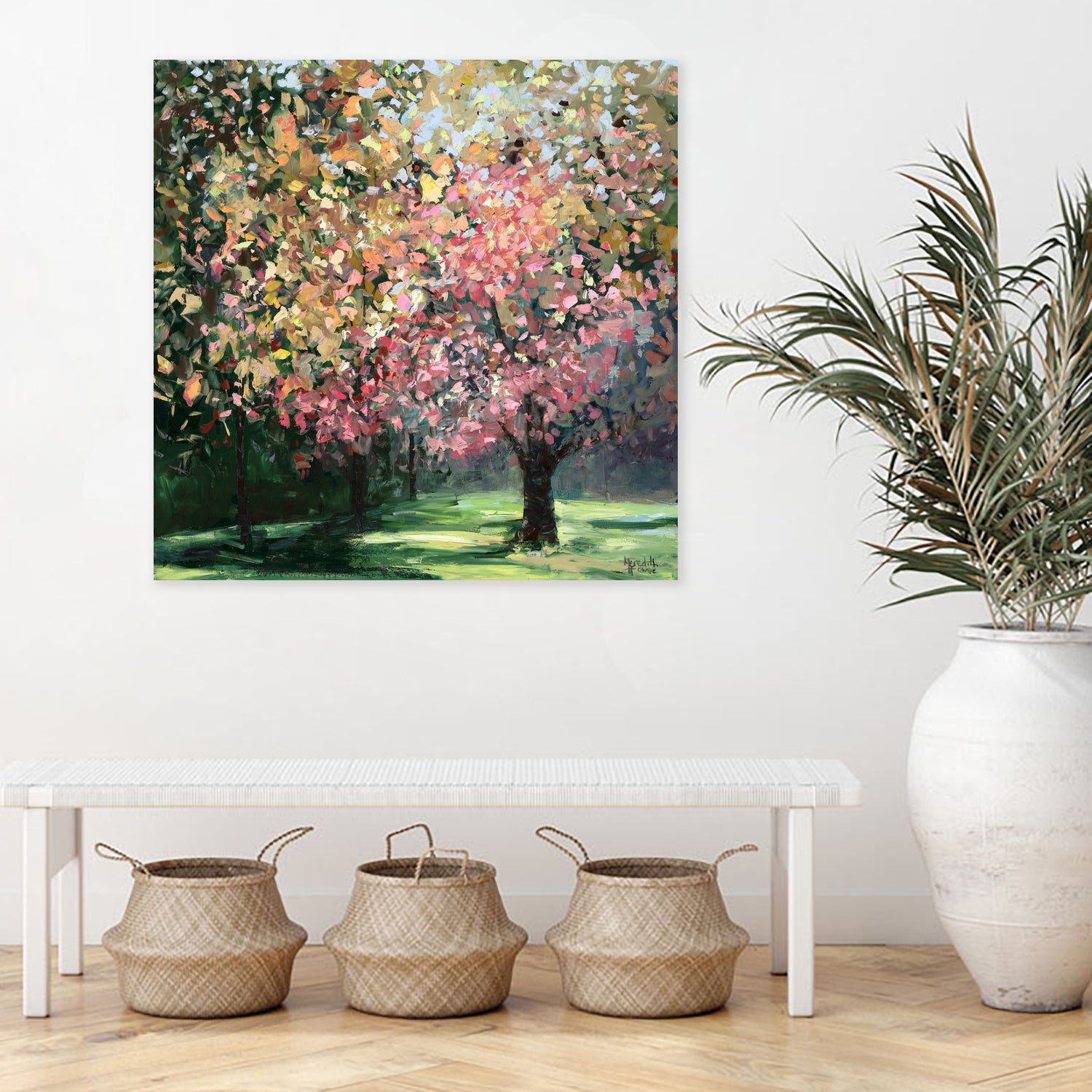 Nana Glen by Meredith Howse on GIANT ART - green abstracts