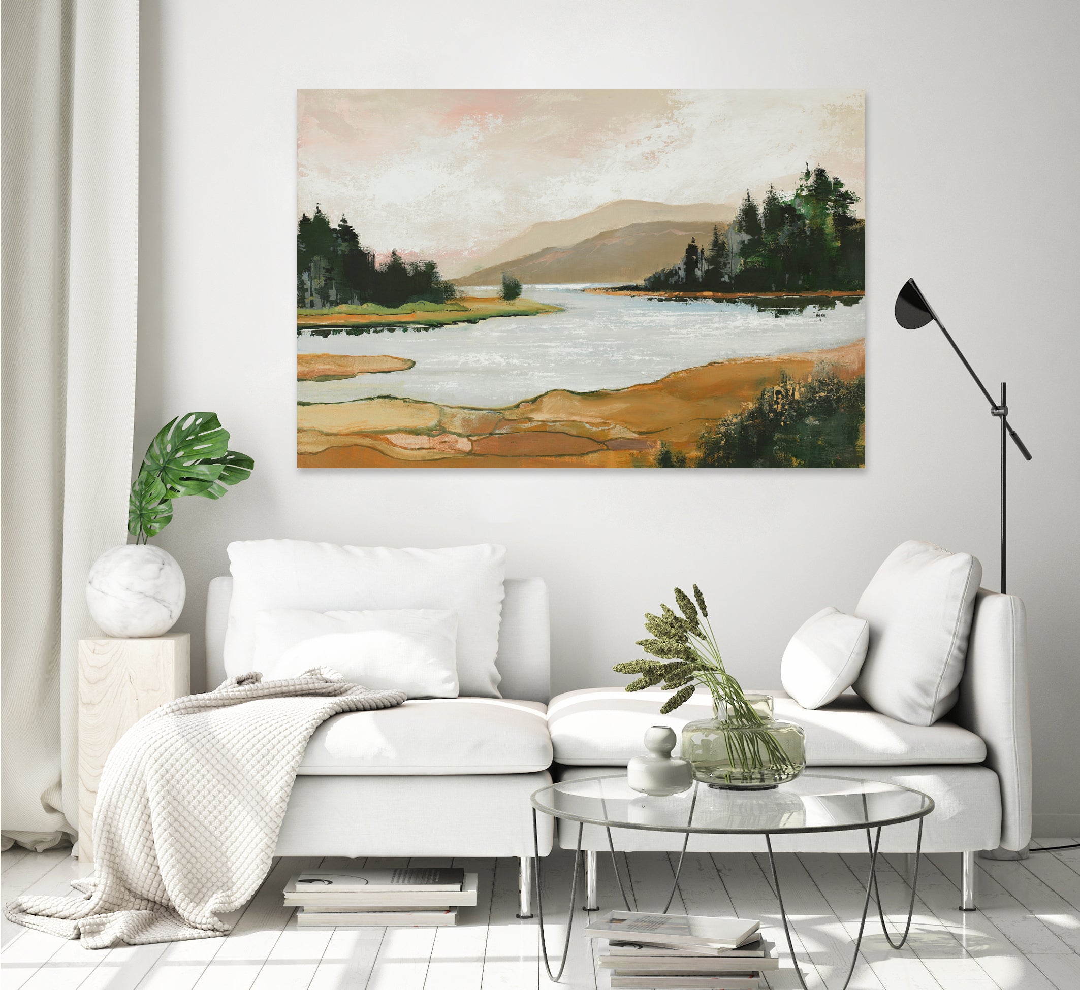 In Quiet Places 2 by Max Maxx on GIANT ART - purple coastal