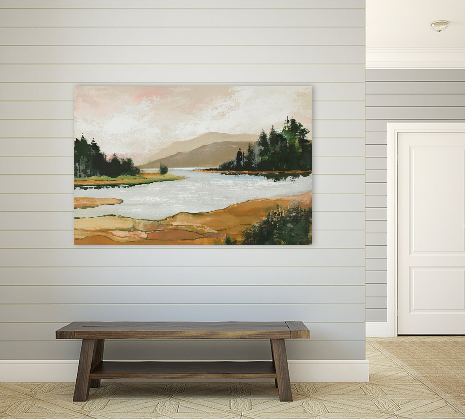 In Quiet Places 2 by Max Maxx on GIANT ART - purple coastal