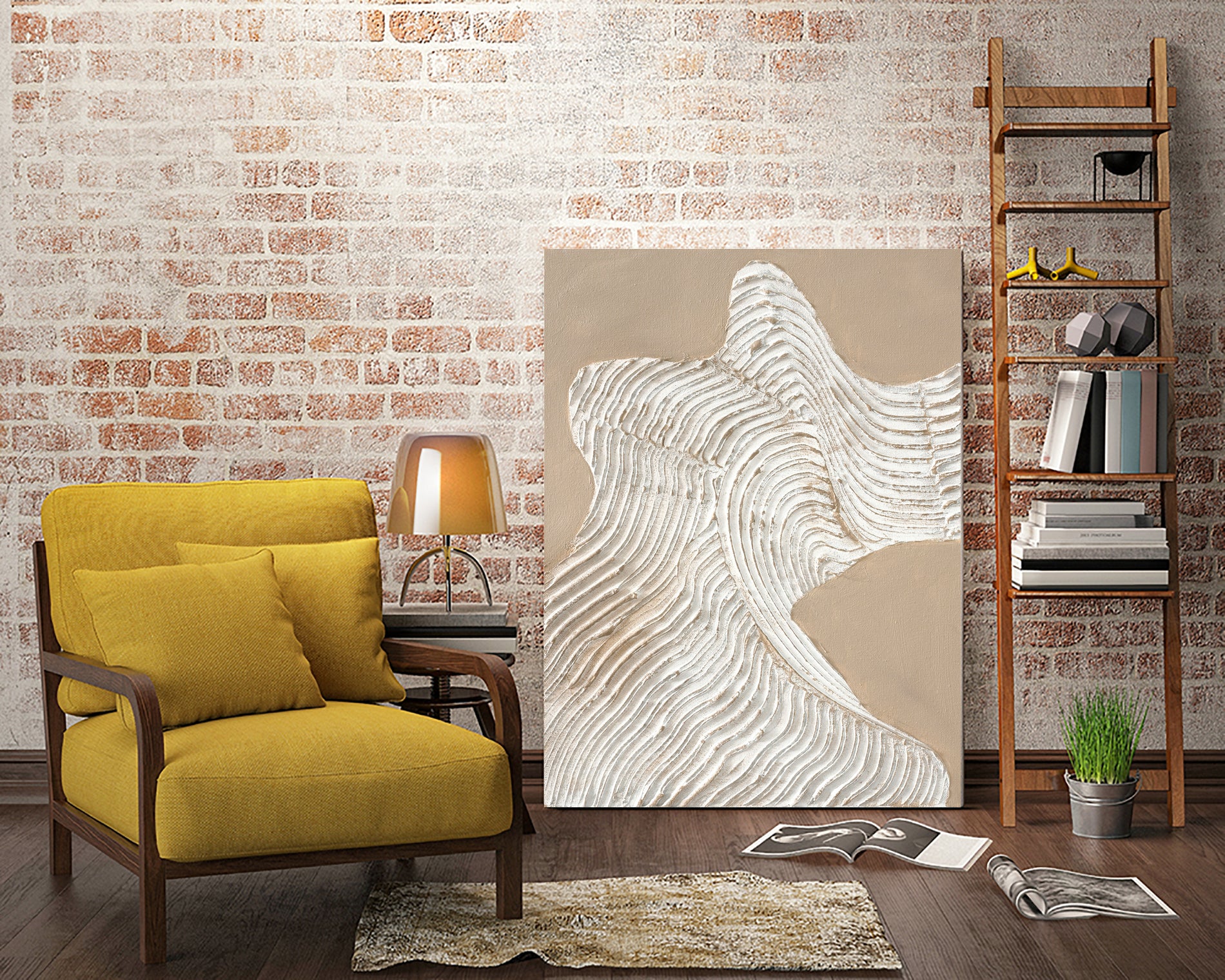 Raw Shape by Design Fabrikken on GIANT ART - linear