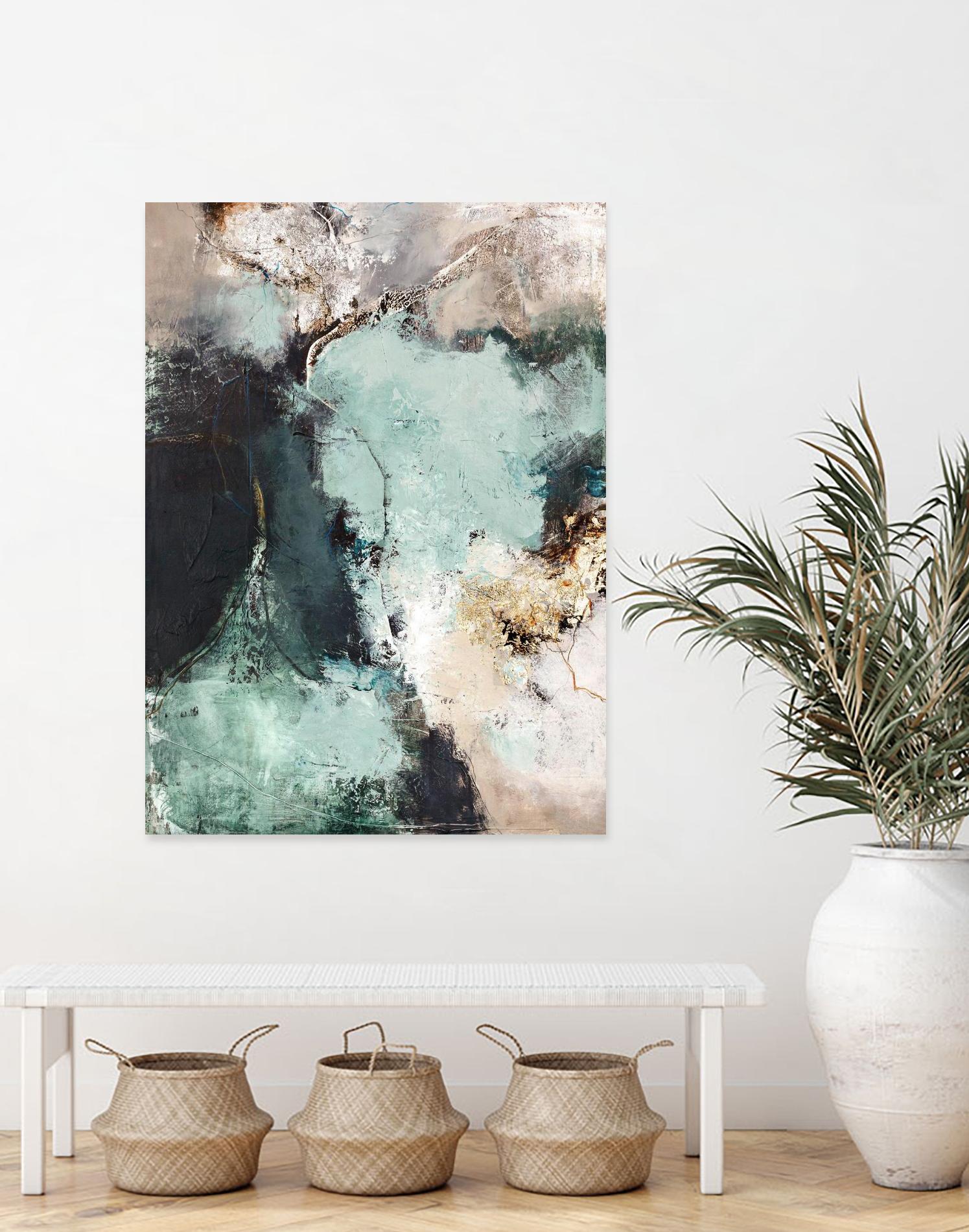 Great Green by Design Fabrikken on GIANT ART - orange abstracts