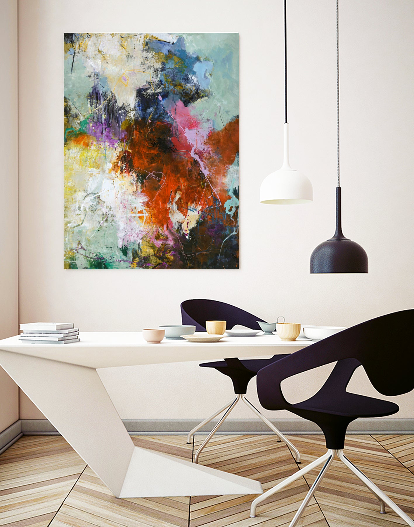 Attention by Design Fabrikken on GIANT ART - gold abstracts