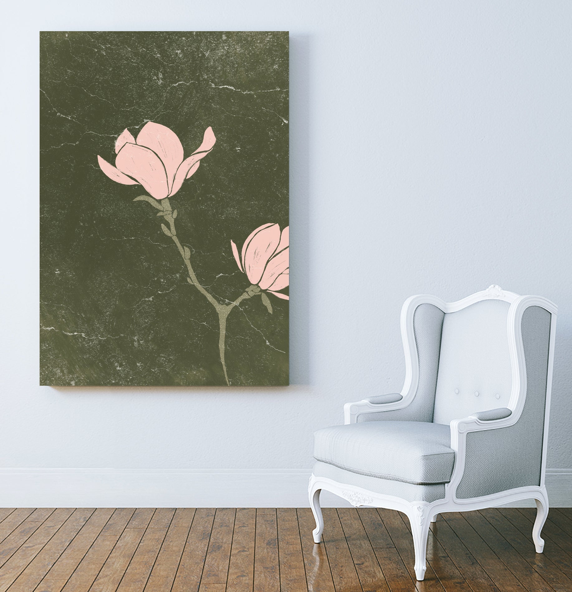 Spring I by Yuyu Pont on GIANT ART - floral/still life floral/still life