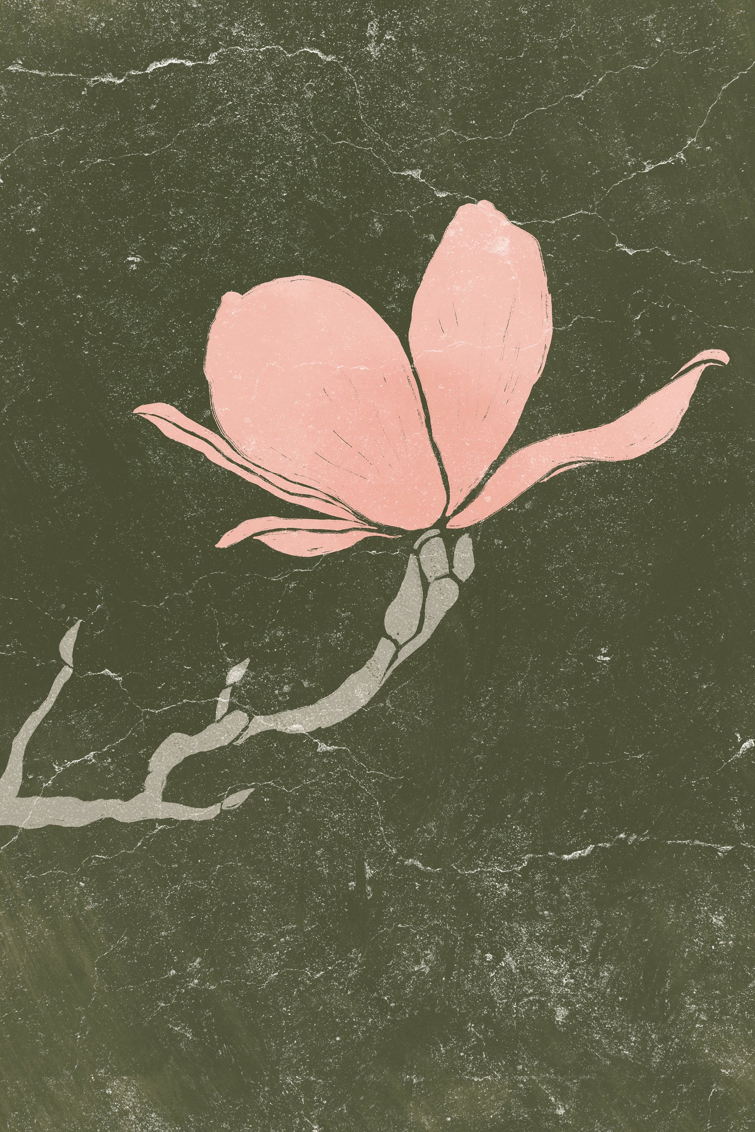 Spring II by Yuyu Pont on GIANT ART - floral/still life floral/still life