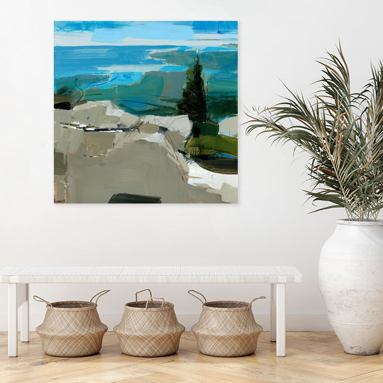 Camden Hills State Park No. 1 by Kathleen Robbins on GIANT ART - red figurative