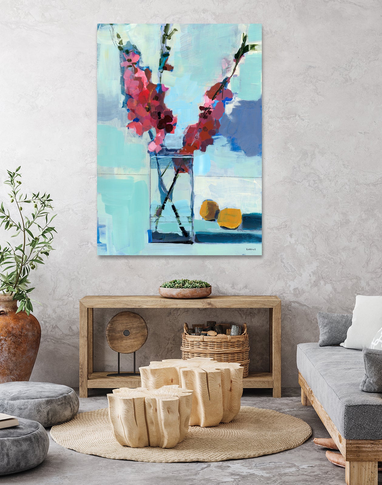 Quince and Lemons No. 4 by Kathleen Robbins on GIANT ART - yellow animals